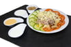 Alfredo Pizza Service Gemischter Salat mit Thunfisch, Goudakäse & Ananas